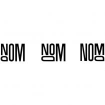 NOOM 字母排列組合設計圖