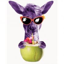 AUSSIE KANGAROO WITH SUNGLASSES & COCONUT Device