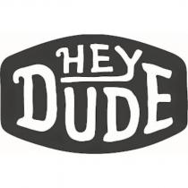 HEY DUDE and Belt Buckle Logo