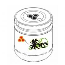 菜心 3 圓及圖