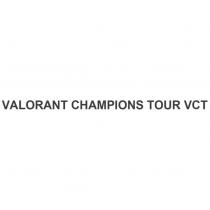 VALORANT CHAMPIONS TOUR VCT