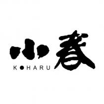 小春 KOHARU 設計字