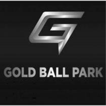 G GOLD BALL PARK 設計字