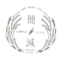 簡減 YOU ARE WHAT YOU EAT SIMPLE LESS GROCERY STORE 及圖
