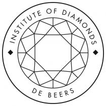 INSTITUTE OF DIAMONDS DE BEERS LOGO