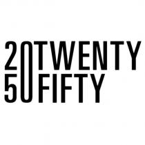 2050TWENTYFIFTY 文字排列設計