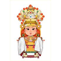 Q 版媽祖圖