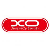 XO Simple Is Beauty 設計字及圖