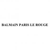 BALMAIN PARIS LE ROUGE