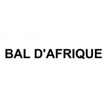 BAL D'AFRIQUE