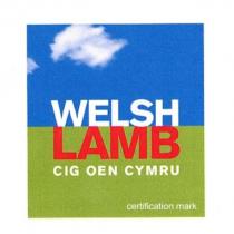 WELSH LAMB CIG OEN CYMRU 及圖