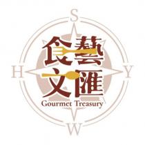 SYWH 食藝文匯 Gourmet Treasury 設計字及圖
