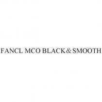 FANCL MCO BLACK&SMOOTH