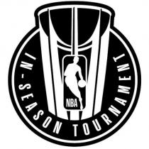 NBA Logo, IN-SEASON TOURNAMENT and NBA Cup Trophy Design