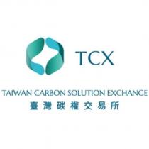 TAIWAN CARBON SOLUTION EXCHANGE 臺灣碳權交易所及 TCX 圖