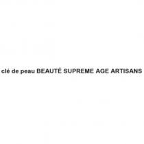 cle de peau BEAUTE SUPREME AGE ARTISANS