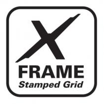 X FRAME Stamped Grid 及圖