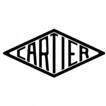 CARTIER inscription within a losange