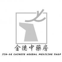 金德中藥房 JIN-DE CHINESE HERBAL MEDICINE SHOP 及圖