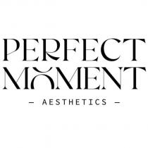 PERFECT MOMENT AESTHETICS 設計字