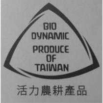 BIO DYNAMIC PRODUCE OF TAIWAN 活力農耕產品及圖