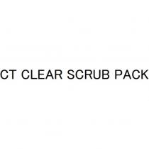 CT CLEAR SCRUB PACK