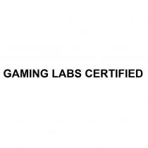 GAMING LABS CERTIFIED