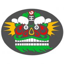 新竹縣客家武術舞獅發展協會標章