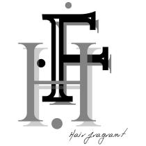 HF Hair Fragrant 設計字