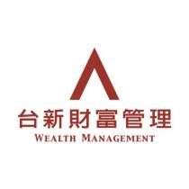 台新財富管理 WEALTH MANAGEMENT 及圖(紅色)