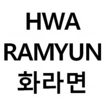HWA RAMYUN 及韓文