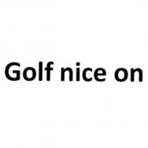 Golf nice on