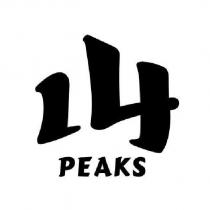 山 14 設計字 PEAKS