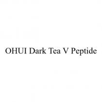OHUI Dark Tea V Peptide