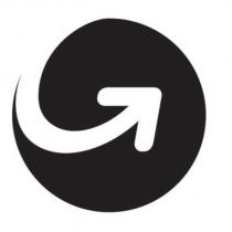 Globe Arrow 2D logo