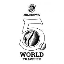 MR. BROWN 5 WORLD TRAVELER 及圖