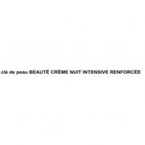 cle de peau BEAUTE CREME NUIT INTENSIVE RENFORCEE