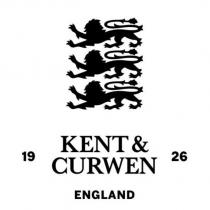 KENT & CURWEN ENGLAND 1926 及獅子圖
