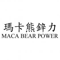 瑪卡熊鋅力 MACA BEAR POWER