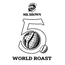 MR. BROWN 5 WORLD ROAST 及圖