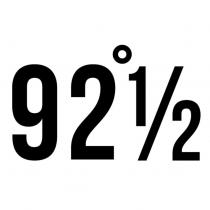 92 ° 1/2