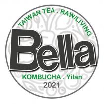 Bella KOMBUCHA.Yilan TAIWAN TEA . RAW/LIVING 2021 及圖