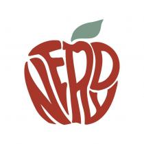 NERDY Apple Logo 2
