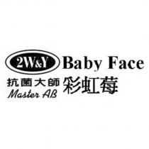 2W&Y 抗菌大師 Master AB Baby Face 彩虹莓及圖