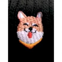 儂儂柴犬刺繡圖