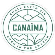 SMALL BATCH GIN CANAIMA BORN IN THE AMAZON & Device