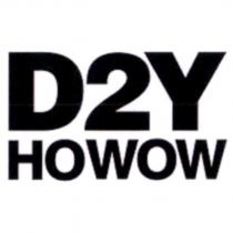 D2Y HOWOW 文字