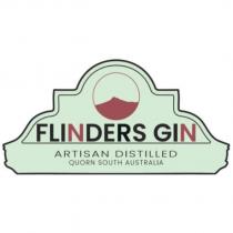 FLINDERS GIN ARTISAN DISTILLED QUORN SOUTH AUSTRALIA logo
