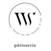 WS 設計圖 Desserts Are The Decoration Of Life Patisserie
