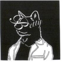 Betty opt meow 設計字及視光喵設計圖